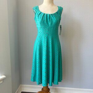 Maggy L Dress Color Green Size 6P